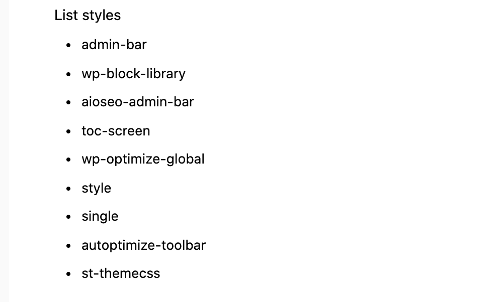 「使用していないJavaScriptの削除」の改善方法②：読み込んでいるJS・CSSの一覧を関数で確認する手順5